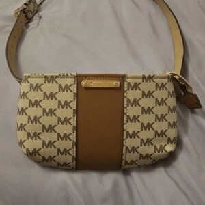Michael Kors Brown and Cream Women's Bag